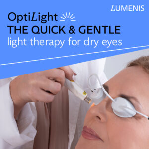 OptiLight by Lumenis offers light therapy for dry eye.